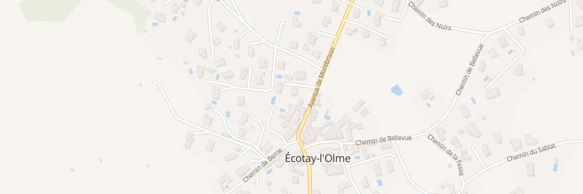 Plan du 5 Av de Montbrison à Écotay-l’Olme