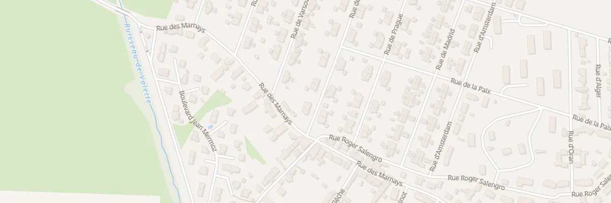Plan du 1B Rue de Lisbonne à Gueugnon