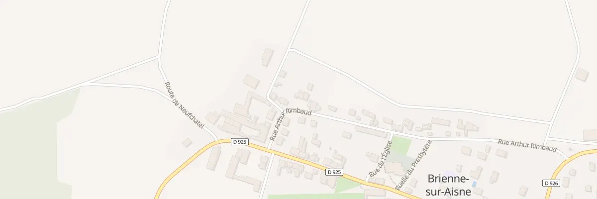 Plan du 5018 Le Village à Brienne-sur-Aisne