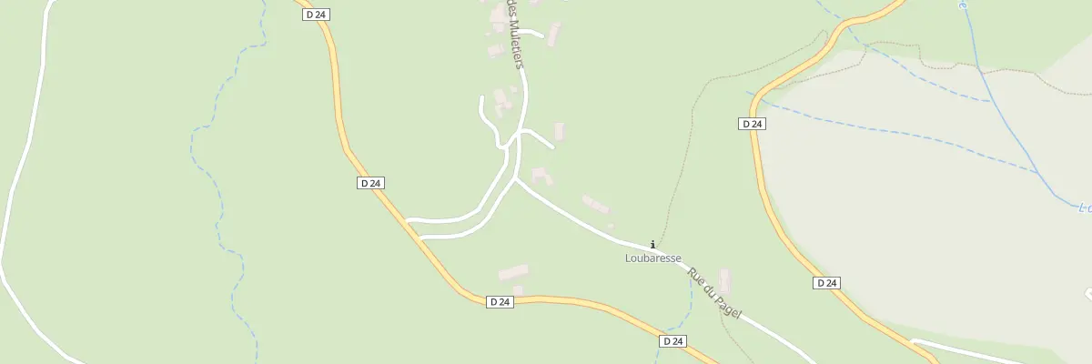 Plan du 5053 Le Bourg à Loubaresse