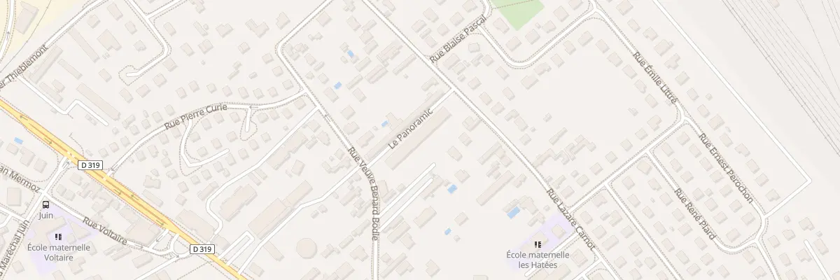 Plan du 30T Rue Veuve Benard Bodie à La Chapelle-Saint-Luc