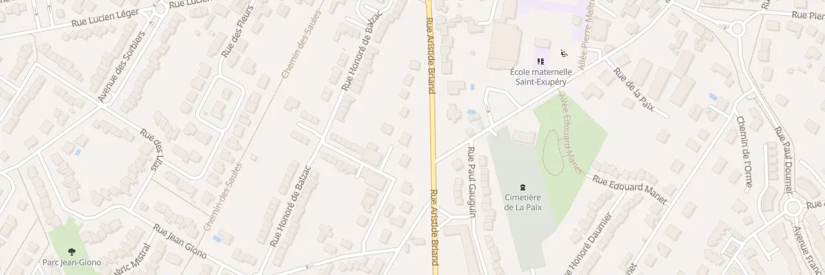 Plan du 6 Rue du Maréchal Leclerc à Cormontreuil