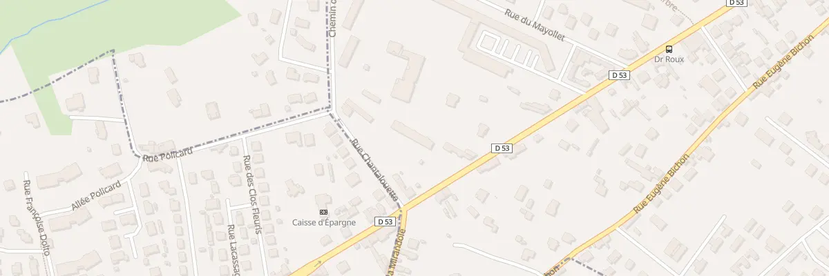 Plan du 102 Rue de Villemontais à Roanne