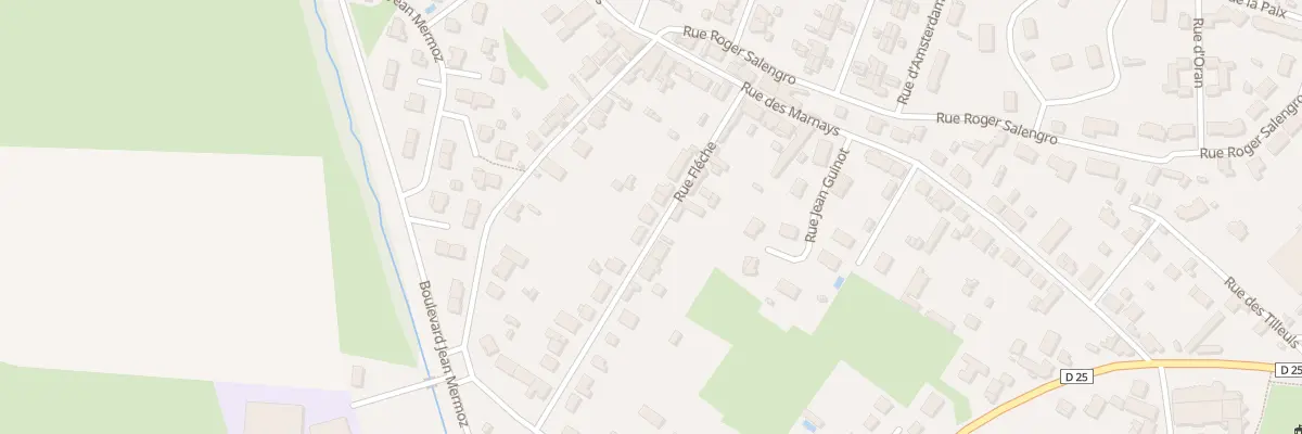 Plan du 10 Rue Fléche à Gueugnon