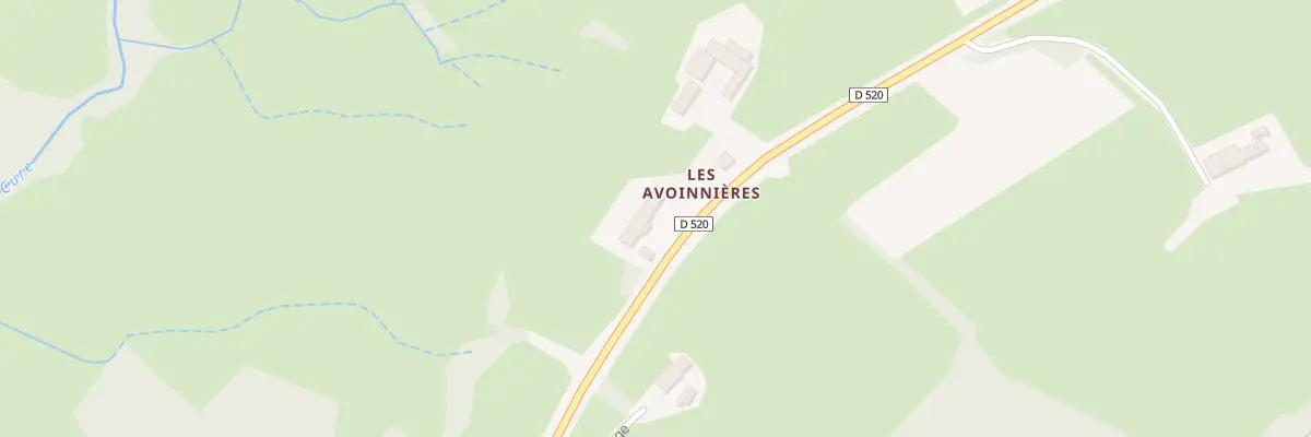 Plan du 12 Rte de Château-Chinon à Montsauche-les-Settons