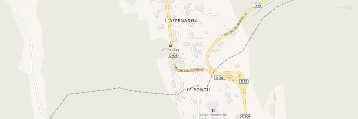 Plan du 5057 L’Affenadou à Portes