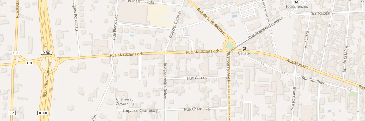 Plan du 123 Rue Marechal Foch à Riorges