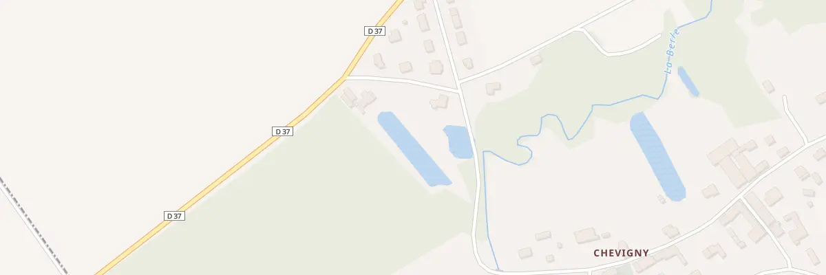 Plan du 2 Rue des abimes à Villeneuve-Renneville-Chevigny