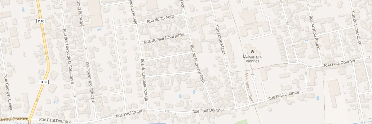 Plan du 1A Rue du Marechal Lyautey à Sainte-Savine