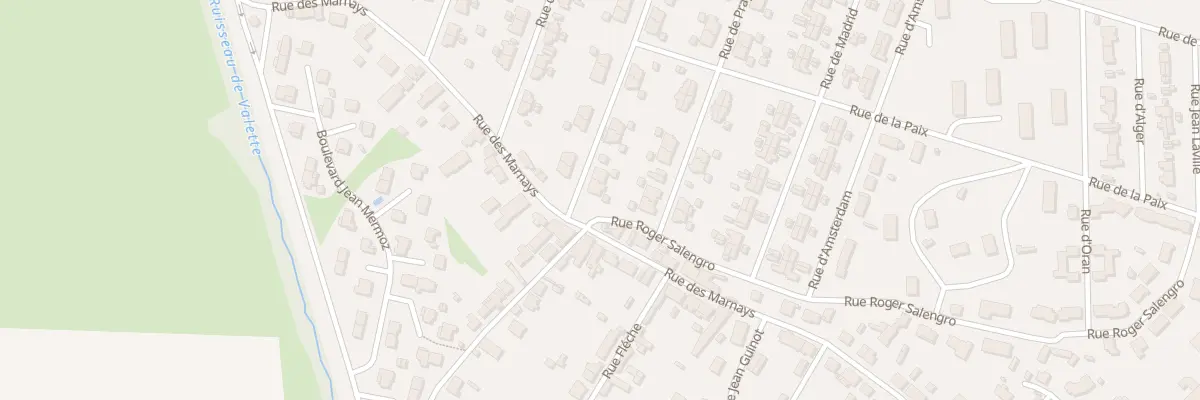 Plan du 2 Rue de Lisbonne à Gueugnon
