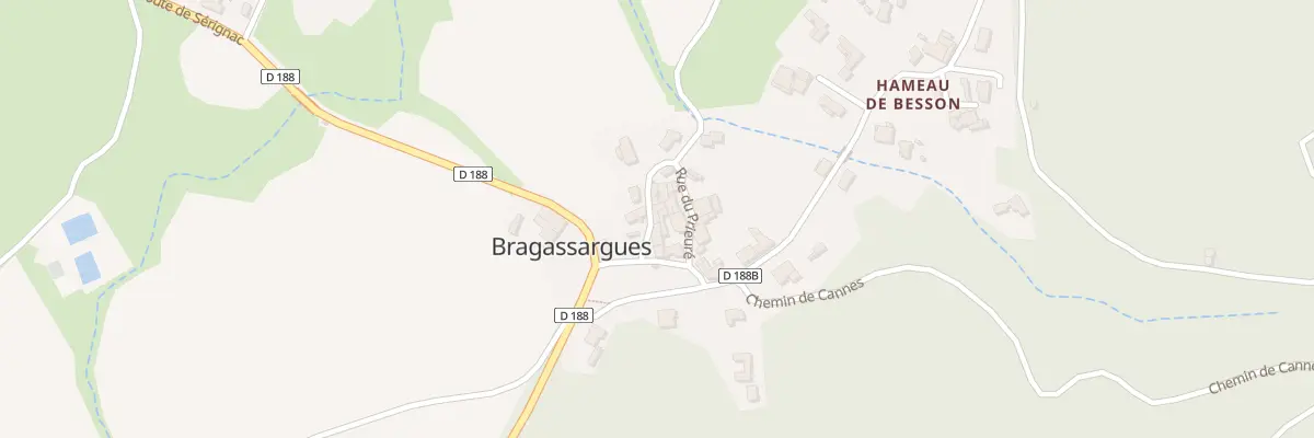 Plan du 32 Rue de l’Ancienne Poste à Bragassargues