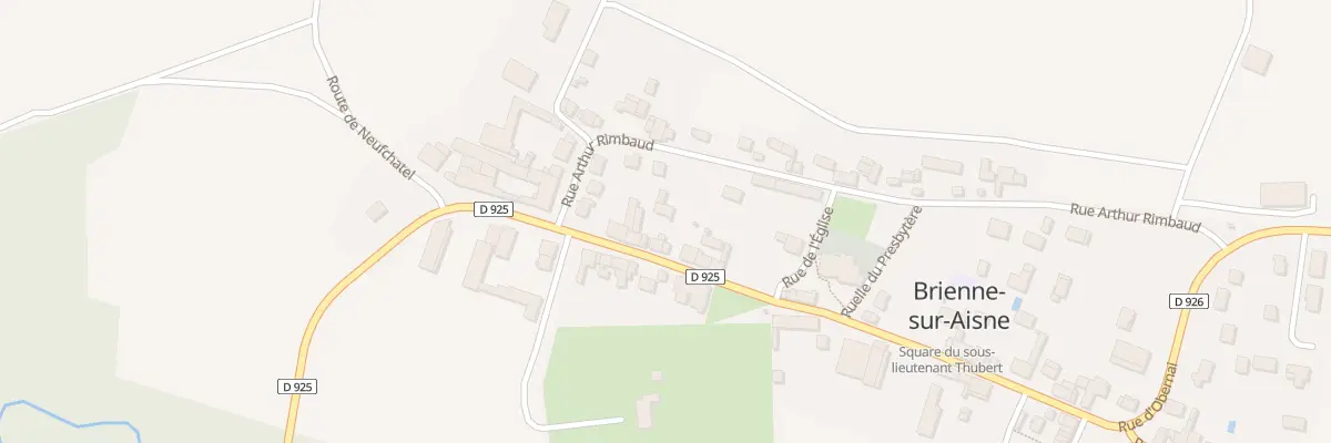 Plan du 5008 Le Village à Brienne-sur-Aisne