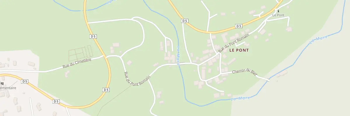 Plan du 265 Rue du Pont Romain à Soleymieux