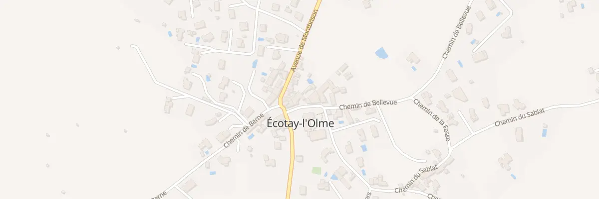 Plan du 21 Pl de la Mairie à Écotay-l’Olme