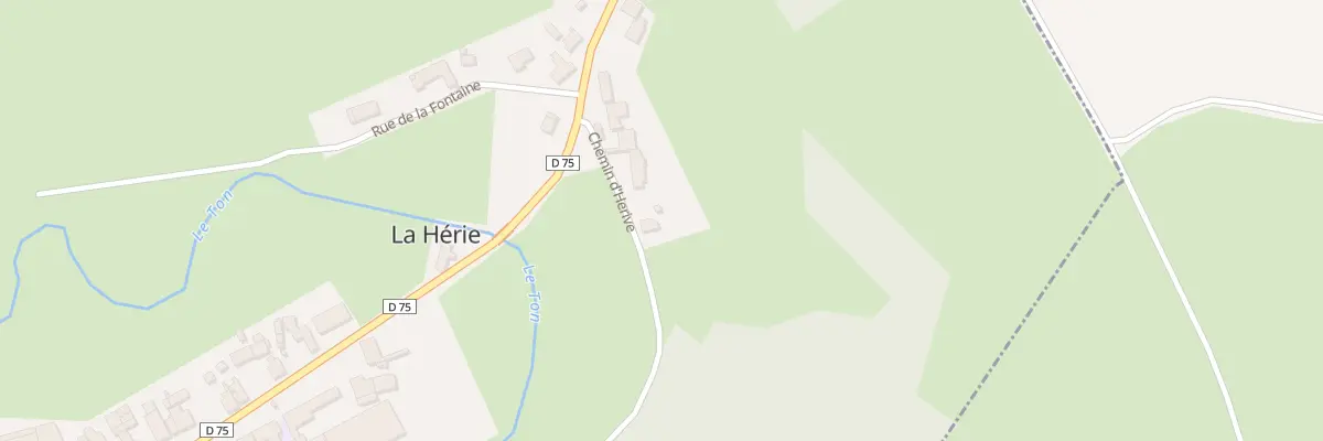 Plan du 5 Che d’Hérive à La Hérie