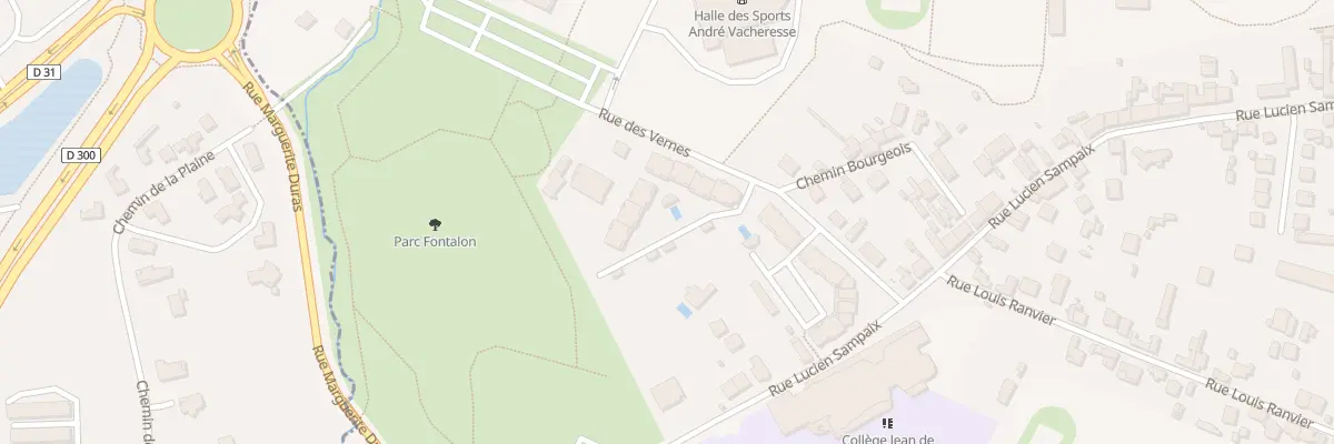 Plan du 36 Rue des Vernes à Roanne