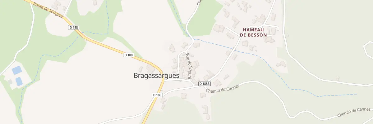 Plan du 49 Rue du Prieure à Bragassargues