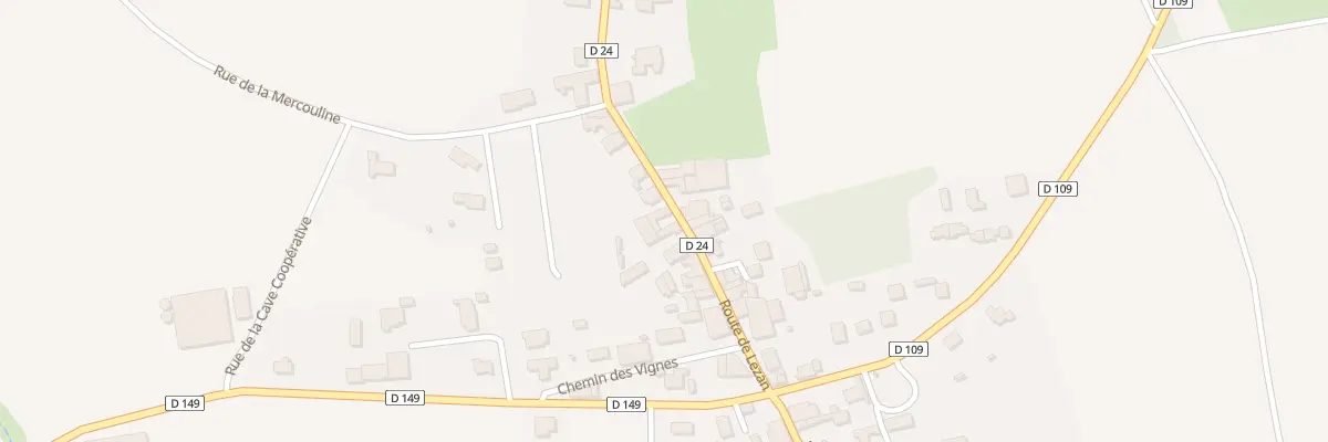 Plan du 5019 Rte de Lezan à Canaules-et-Argentières