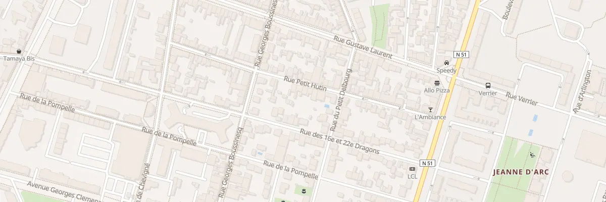 Plan du 38 Rue Petit Hutin à Reims