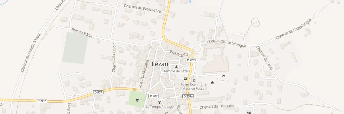 Plan du 3 Rue du Tachou à Lézan