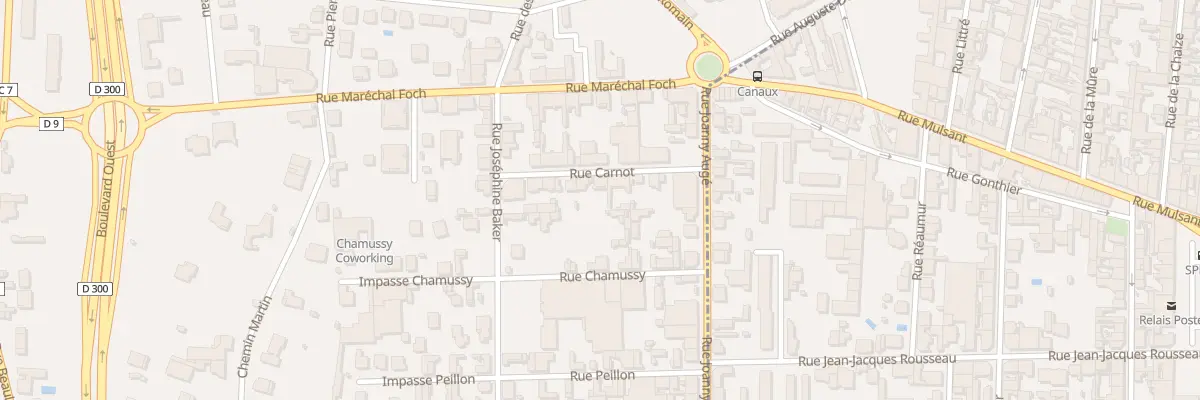 Plan du 87 Rue Carnot à Riorges