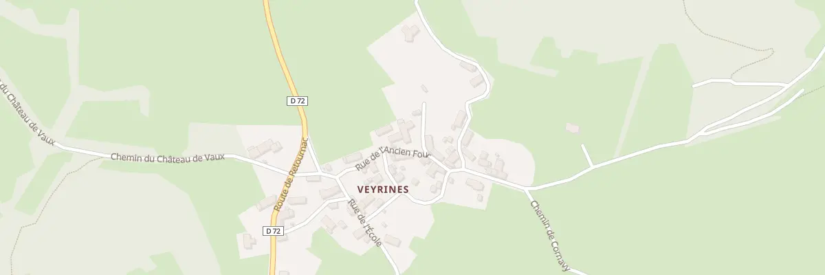 Plan du 5073 Veyrines à Saint-Julien-du-Pinet