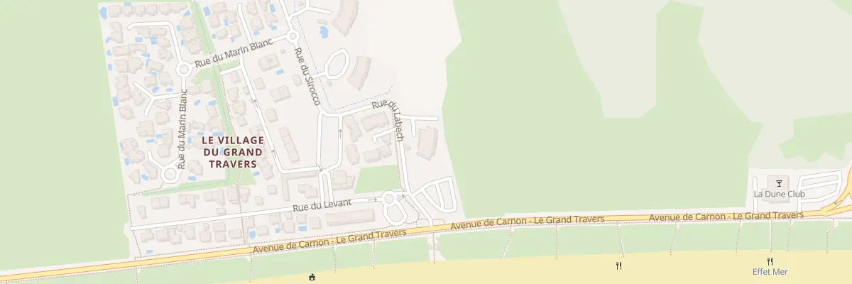 Plan du 88 Rue du Labech à La Grande-Motte