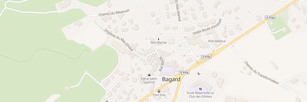 Plan du 15 Rue de l’Eglise à Bagard