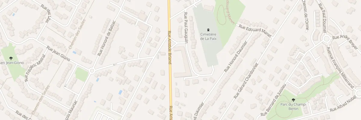 Plan du 13T Rue Paul Gauguin à Cormontreuil