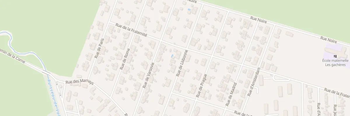 Plan du 19 Rue de Lisbonne à Gueugnon