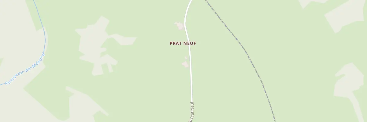 Plan du 5061 Prat Neuf à Présailles
