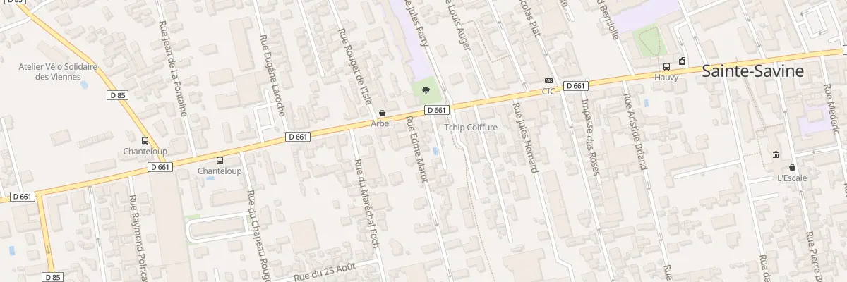 Plan du 1 Rue Edme Marot à Sainte-Savine