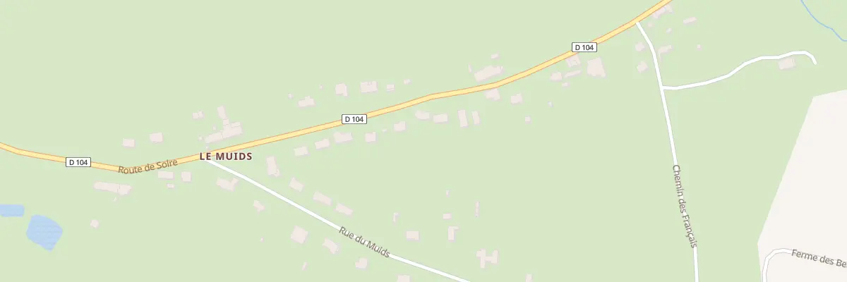 Plan du 28 Rte de Solre le Chateau à Felleries