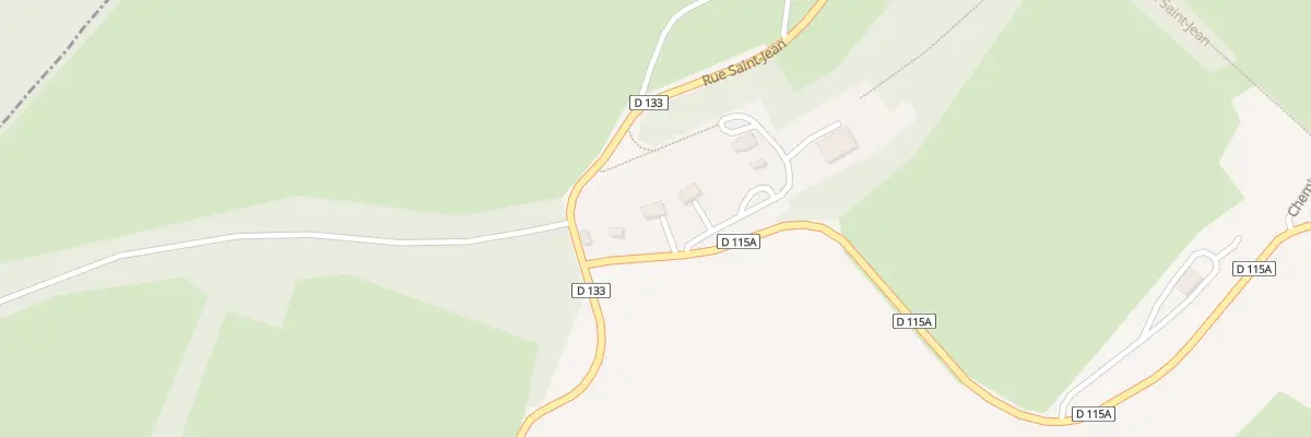 Plan du 1 Champs des Aveines à Thizy