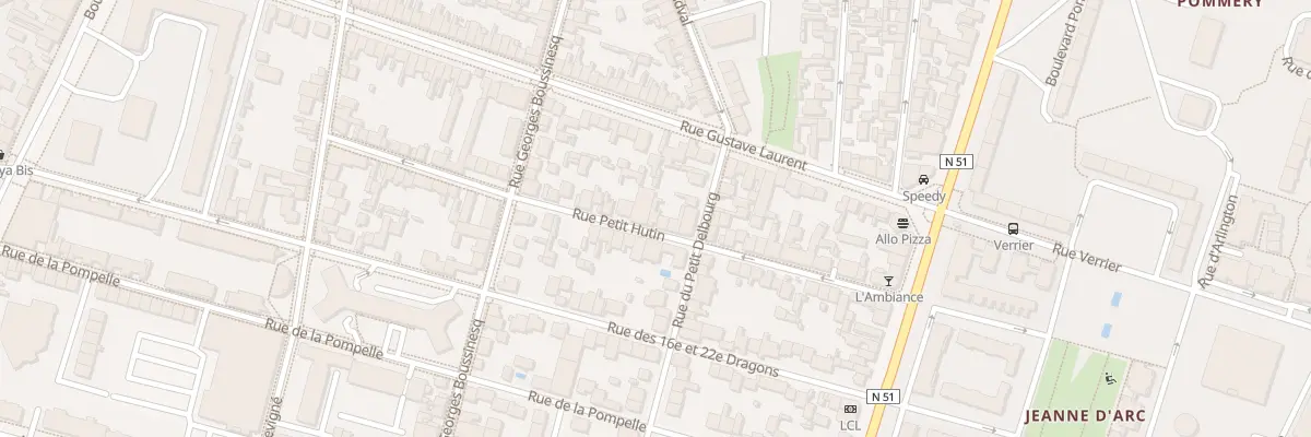 Plan du 41 Rue Petit Hutin à Reims