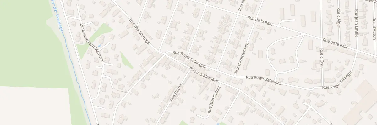 Plan du 22B Rue des Marnays à Gueugnon