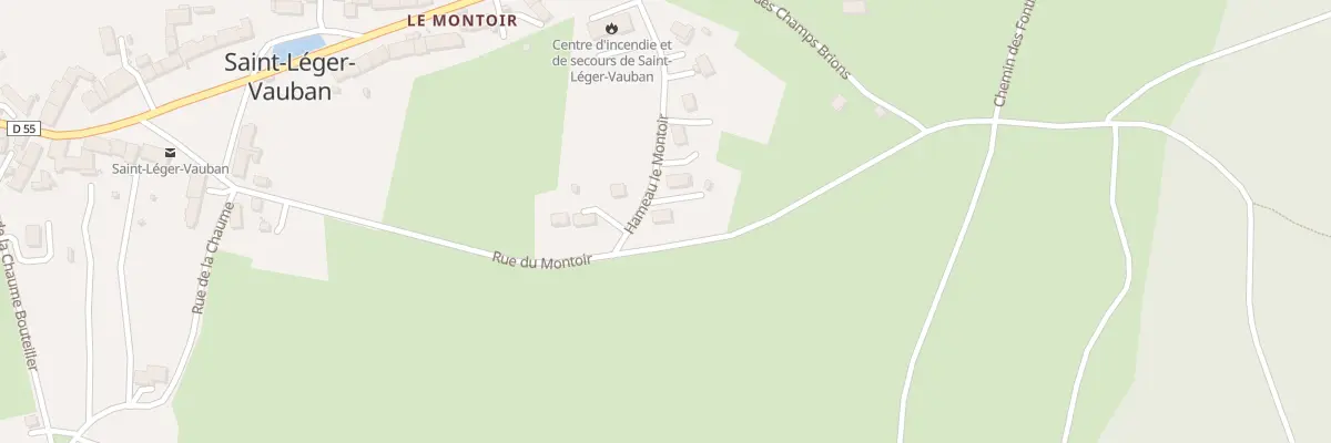 Plan du 13 Ham Le Montoir à Saint-Léger-Vauban