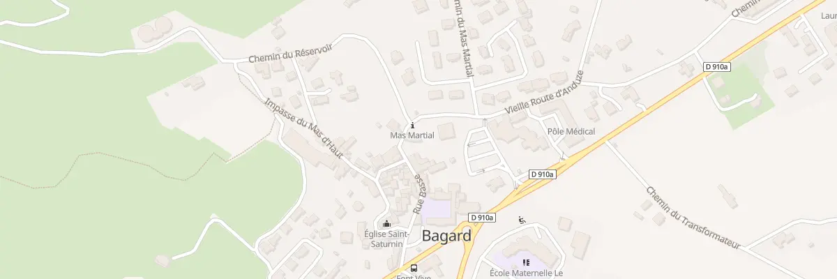 Plan du 10 Rue Basse à Bagard
