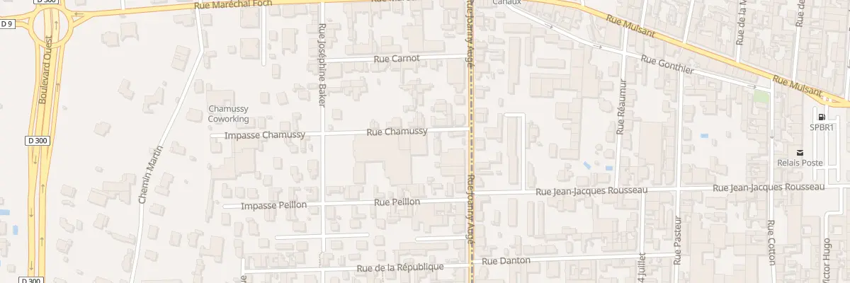 Plan du 41 Rue Chamussy à Riorges