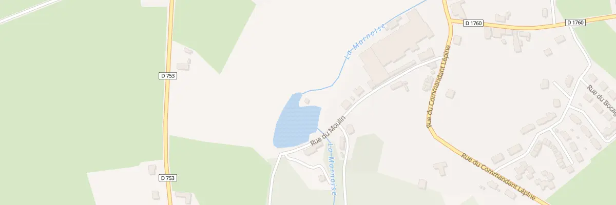 Plan du 5001 Rue du Moulin à Mondrepuis