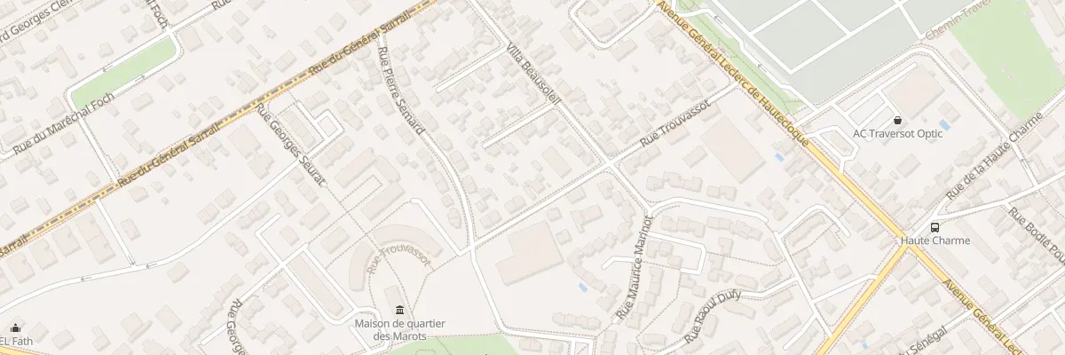 Plan du 24 Rue Trouvassot à Troyes