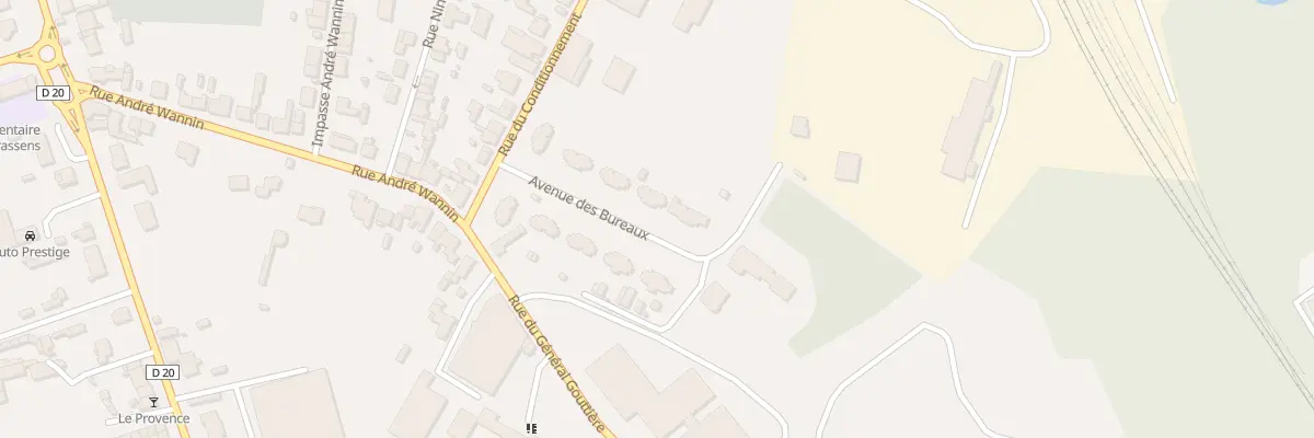 Plan du 17 Av des Bureaux à Fourmies