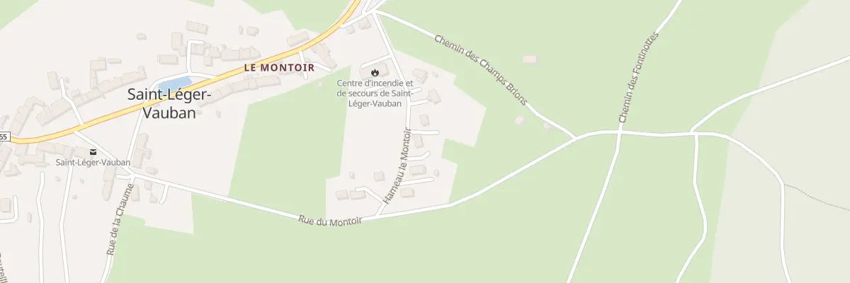 Plan du 9 Ham Le Montoir à Saint-Léger-Vauban