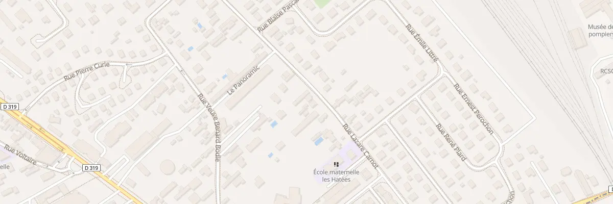 Plan du 17 Rue Lazare Carnot à La Chapelle-Saint-Luc
