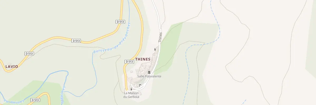Plan du 35 Call de Thines à Malarce-sur-la-Thines