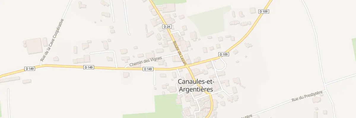 Plan du 5027 Rte de Durfort à Canaules-et-Argentières