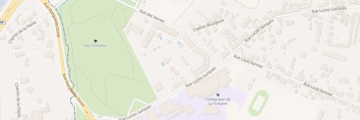 Plan du 190B Rue Lucien Sampaix à Roanne