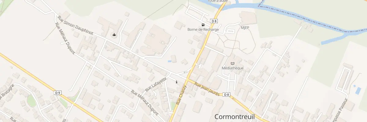 Plan du 2 Rue Simon Dauphinot à Cormontreuil