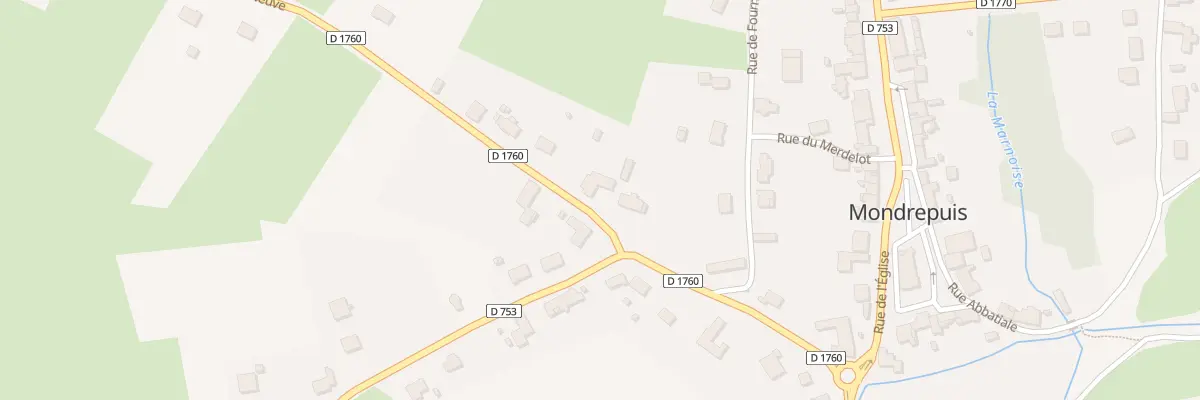 Plan du 4 Rue Neuve à Mondrepuis