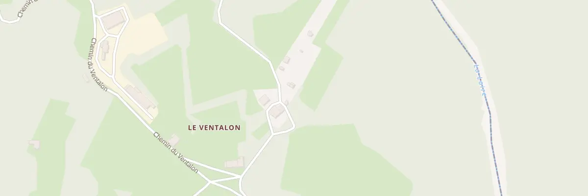 Plan du 5256 Le Ventalon à Lachapelle-Graillouse
